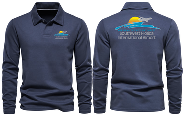 SOUTHWEST AIRPORT LONG SLEEVE POLO